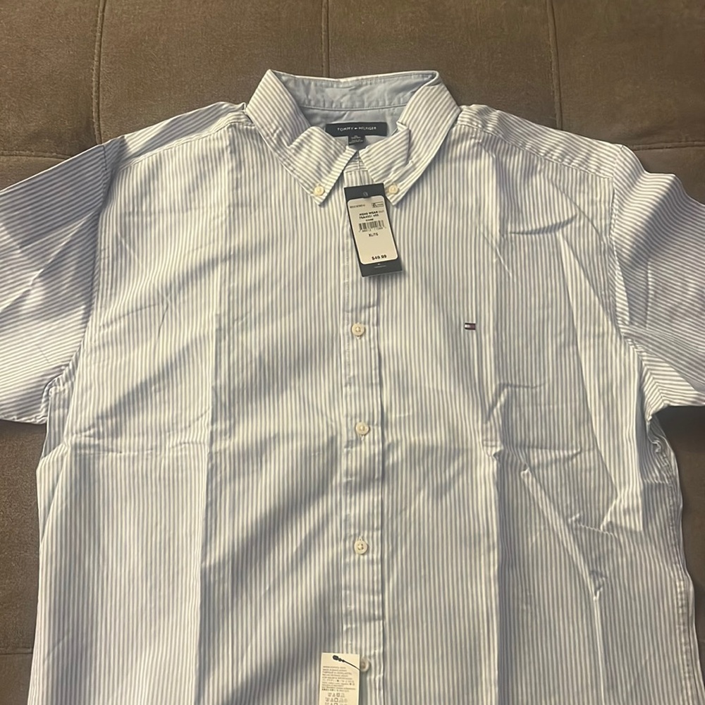 Tommy Hilfiger button down shirt.